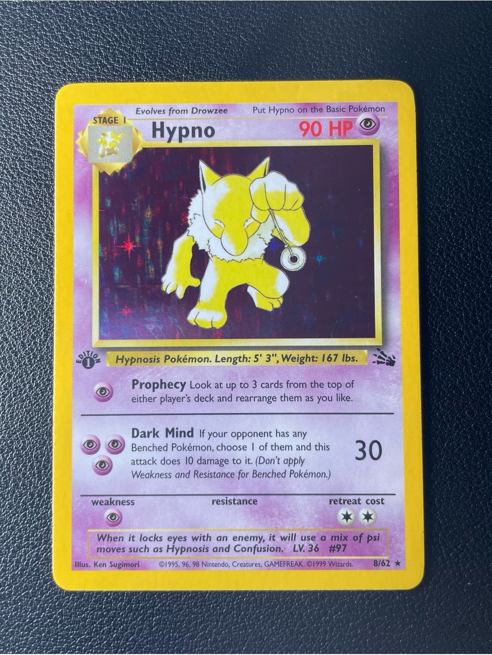 Нурпо #8/1st Edition/Pokemon Fossil